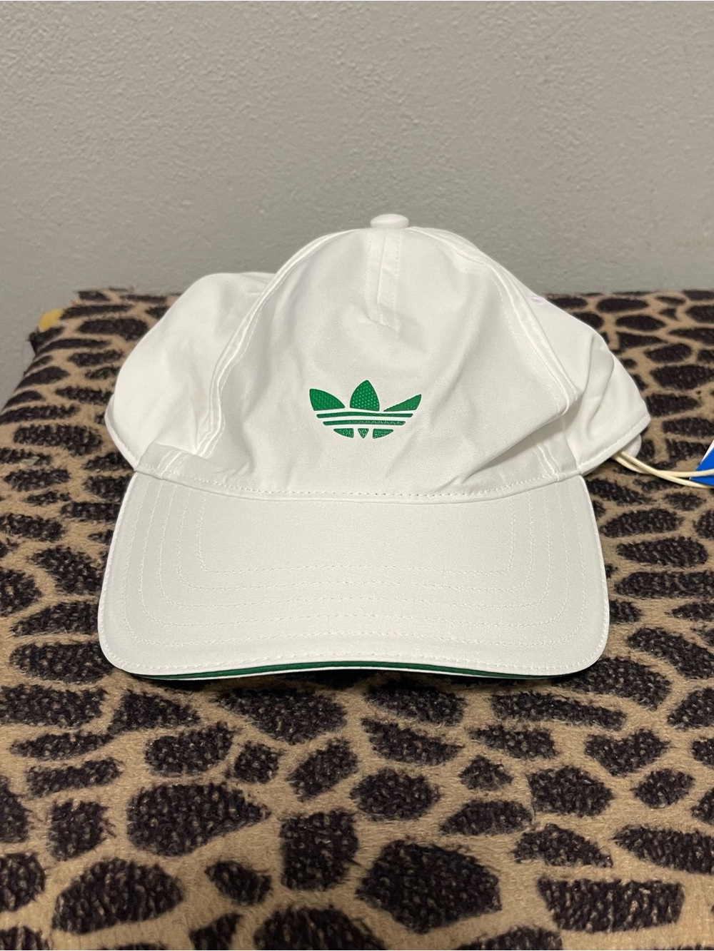 Adidas Logo Clima Baseball Cap White Casual Athletic NWT Womens One Size